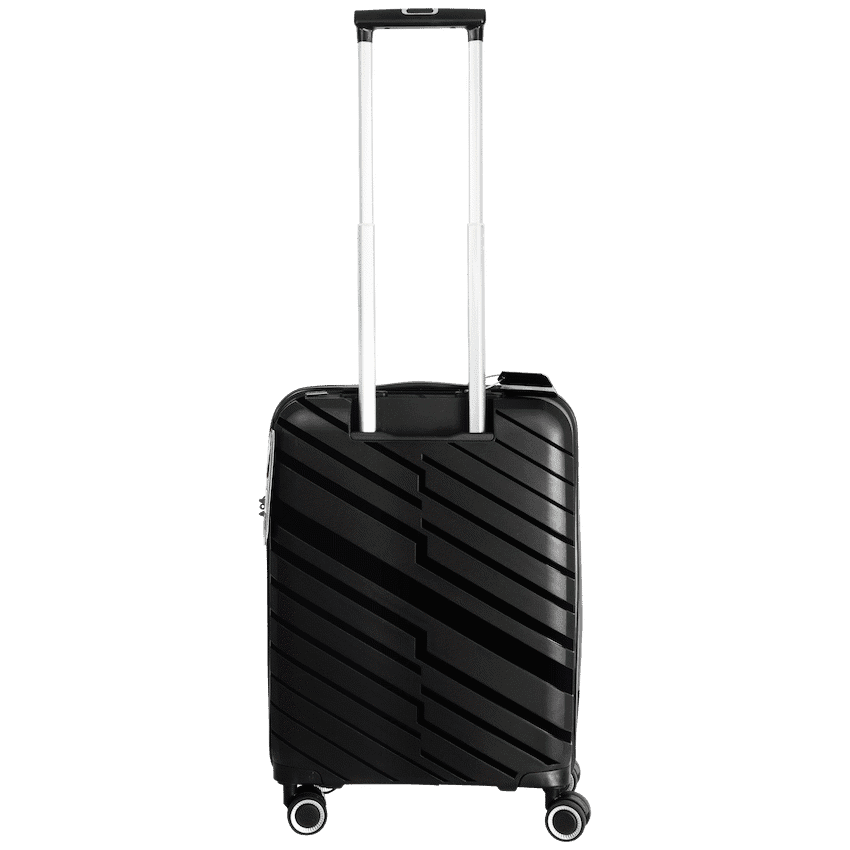 Travelwize Java PP 4-Wheel Spinner 55cm Luggage - Black