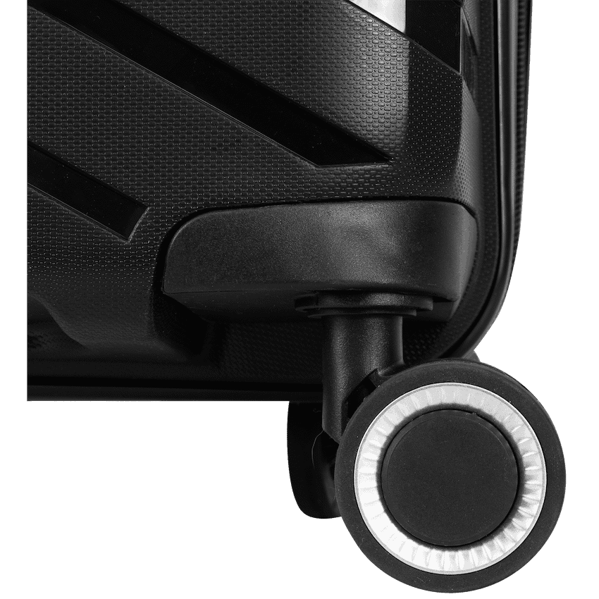 Travelwize Java PP 4-Wheel Spinner 55cm Luggage - Black
