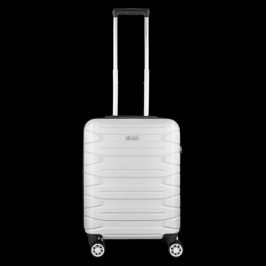 Travelwize Cabana ABS 4-Wheel Spinner 55cm Luggage - Platinum
