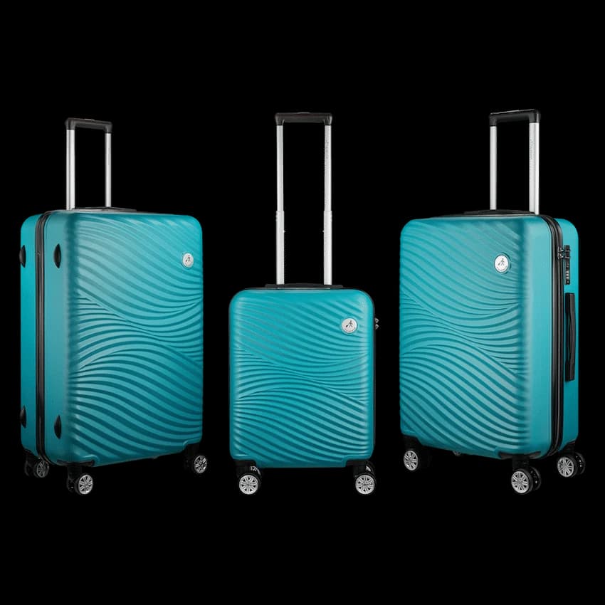 Travelwize Maui ABS 4-Wheel Spinner 55cm Luggage - Ocean