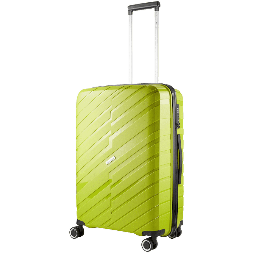 Travelwize Java PP 4-Wheel Spinner 65cm Luggage - Lime
