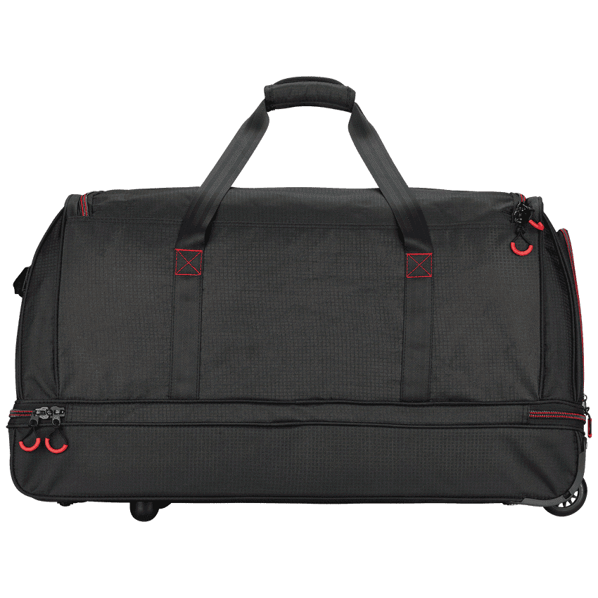 Travelwize Asteroid Trolley Duffle - Black/Red