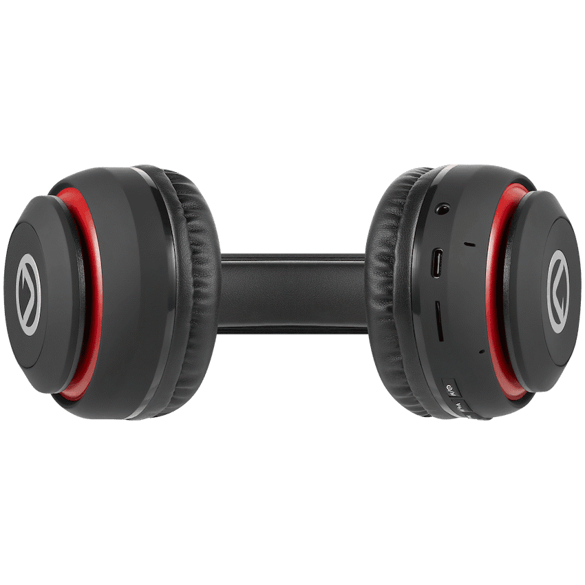 Volkano Impulse Series Bluetooth Headphones - Black