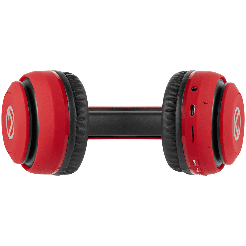 Volkano Impulse Series Bluetooth Headphones - Red