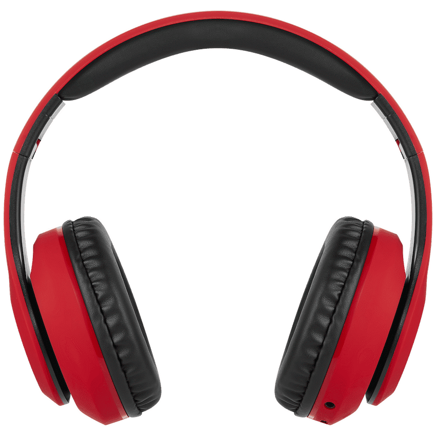 Volkano Impulse Series Bluetooth Headphones - Red
