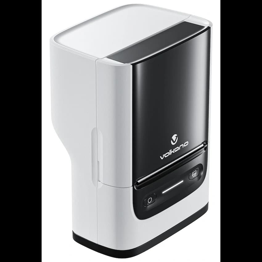 Volkano LabelPro Duo Series Thermal Dual Size Label Printer - Black and White