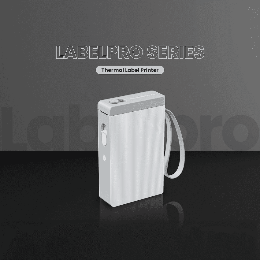 Volkano LabelPro Series Thermal Label Printer - White