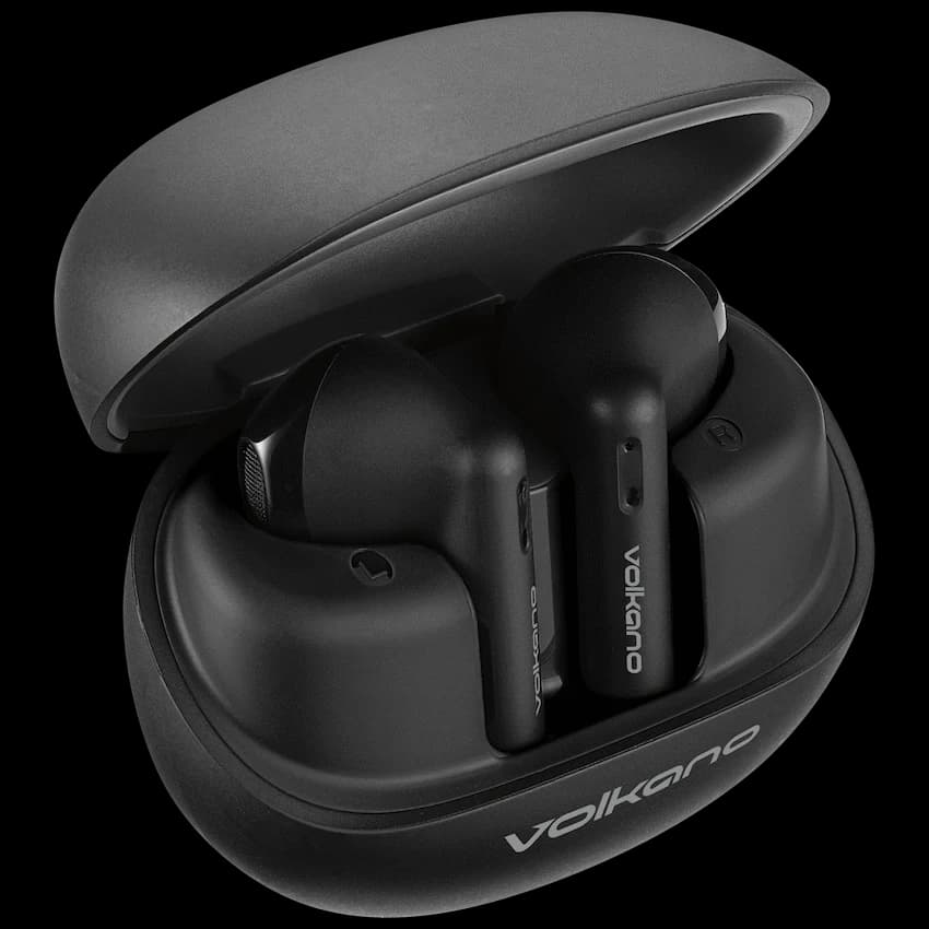Volkano Buds X3 TWS Earphones with ENC - Black