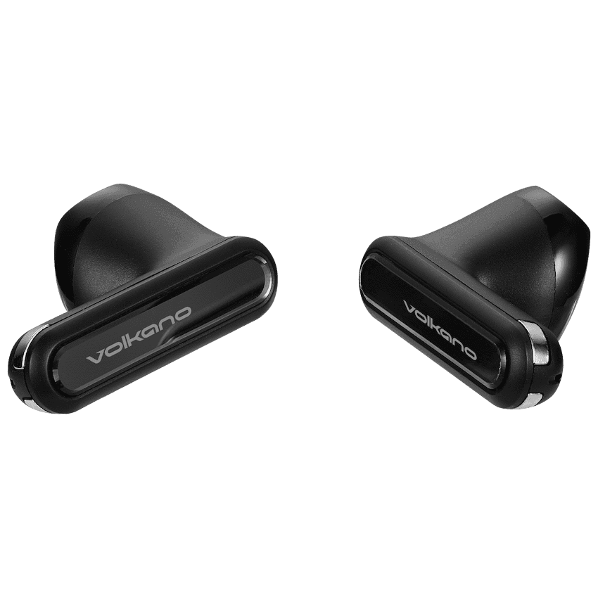 Volkano QuietFit - TWS Earphones with ANC & ENC- Black