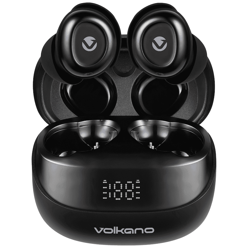 Volkano Aspen True Wireless Earphones - Black