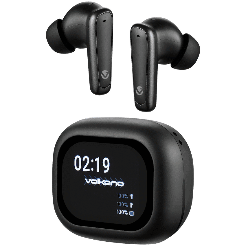 Volkano Vision Series TWS Earphones with ANC- Black