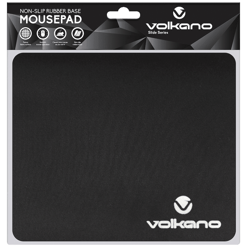 Volkano Slide Series Mouse Pad 220x180x3mm - Black