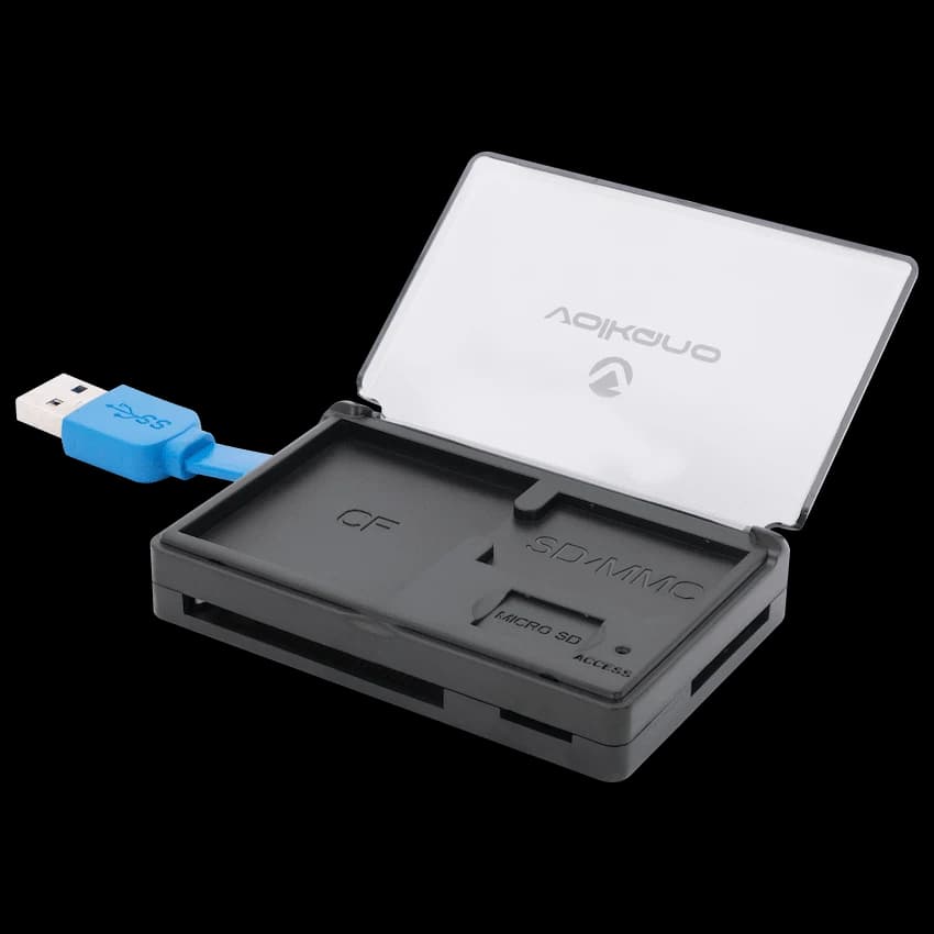 Volkano Reader Series USB 3.0 Card Reader - Black