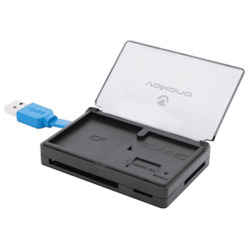 Volkano Reader Series USB 3.0 Card Reader - Black
