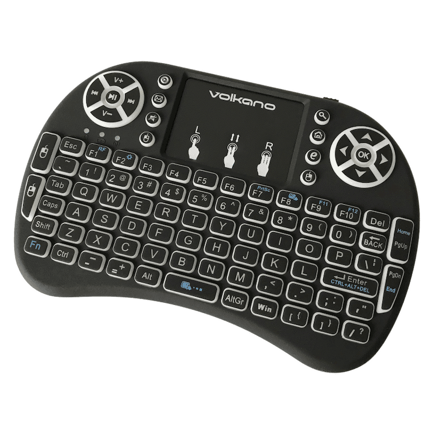 Volkano Control Series Smart TV Remote Control Keyboard and Trackpad