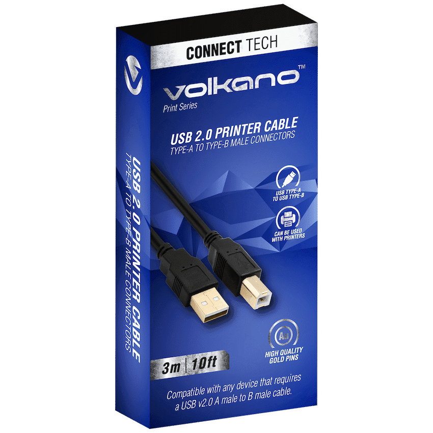Volkano Print Series USB Printer Cable 3m
