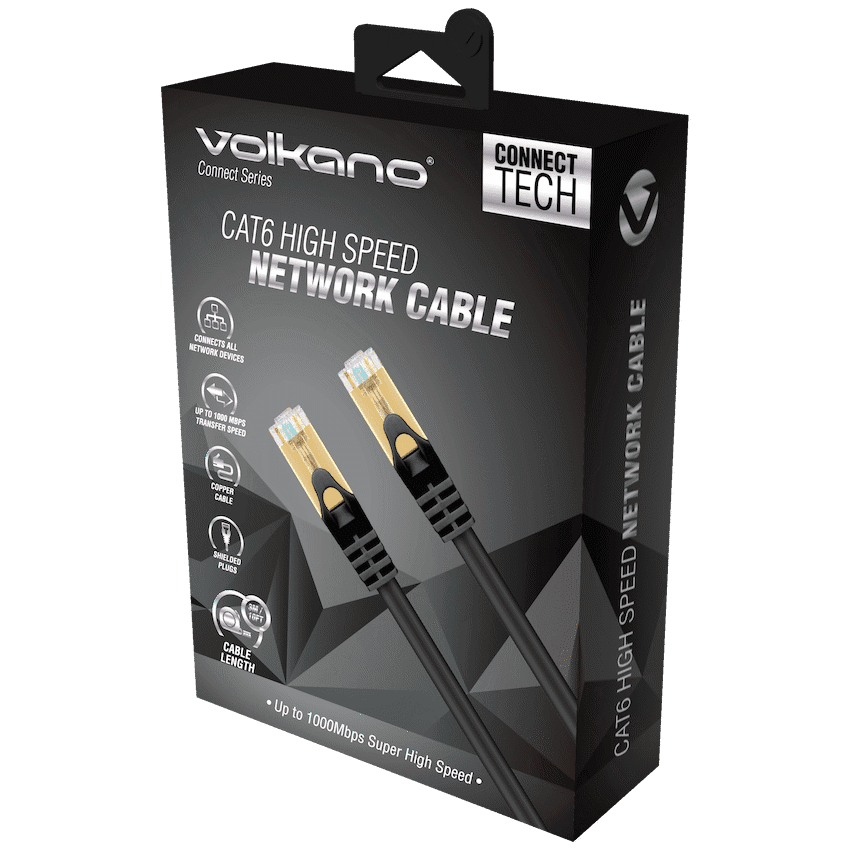 Volkano Connect Series CAT6 Network Cable 3m