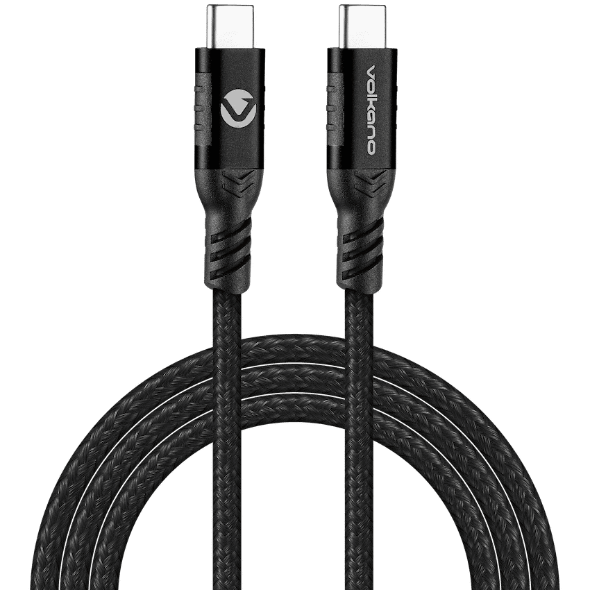 Volkano Weave Series 100w Type-C to Type-C 1.2m