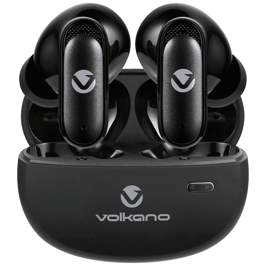 Volkano Nomad Active Noise-Cancelling True Wireless Earphones - Black