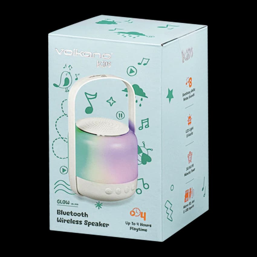Volkano Kids Glow Series Speaker with Light