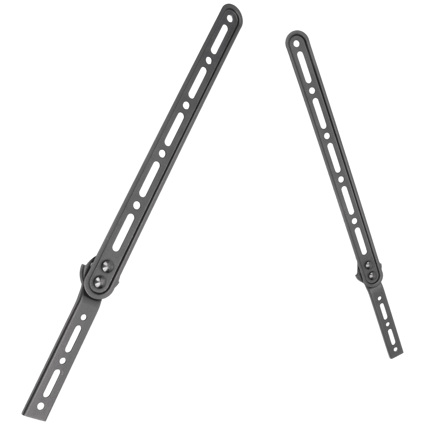 Volkano Steel Series Soundbar and Speaker TV Bracket - Black