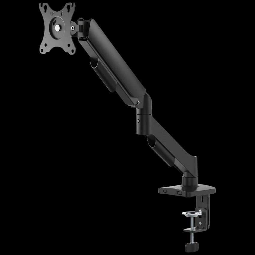 Volkano Steel Series Full Motion Single Monitor Desk Mount 17" - 32"