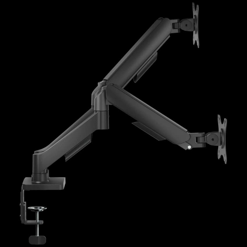 Volkano Steel Series Full Motion Dual Monitor Desk Mount 17" - 32"
