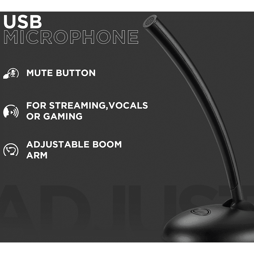 Volkano Stream Desk Series USB Microphone