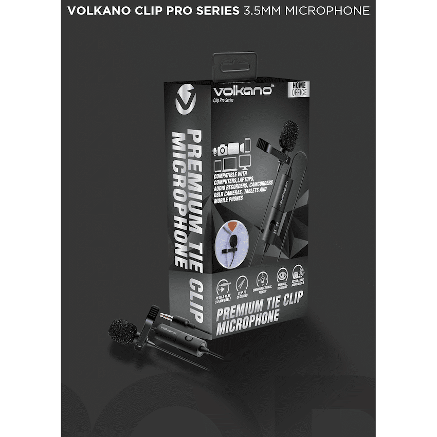 Volkano Clip Pro Series 3.5mm Microphone