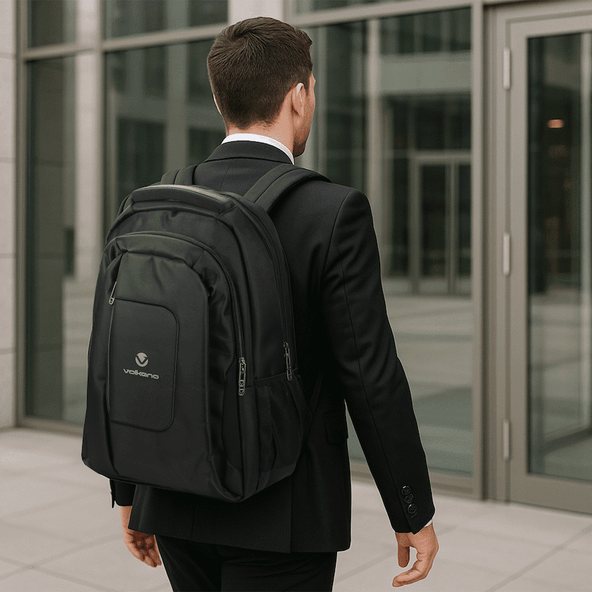 Volkano Bolt series backpack Black