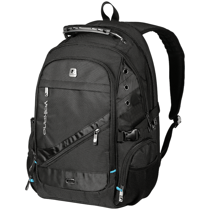 Volkano G-Unit Backpack - Black/Grey/Turquoise