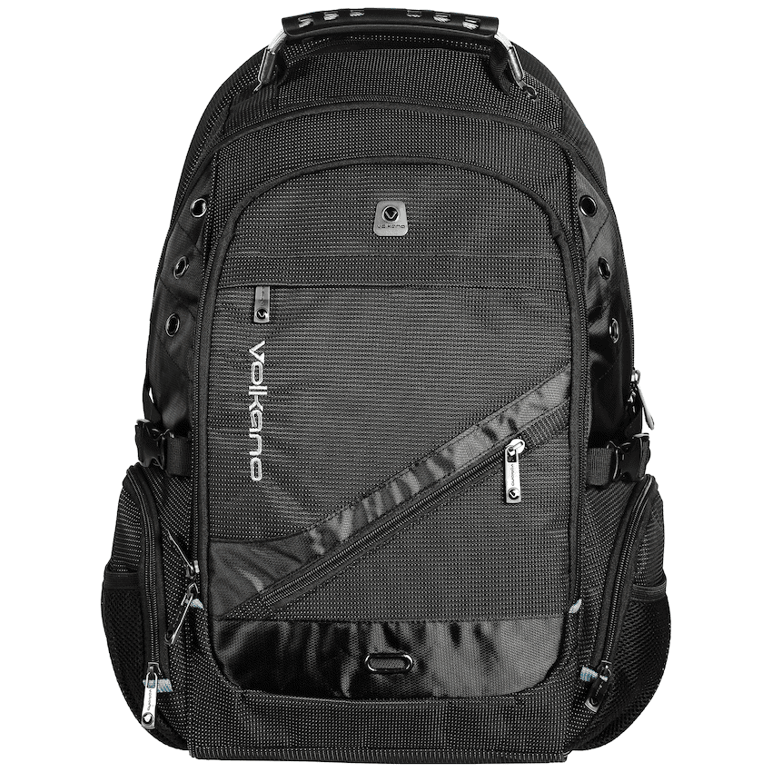 Volkano G-Unit Backpack - Black/Grey/Turquoise