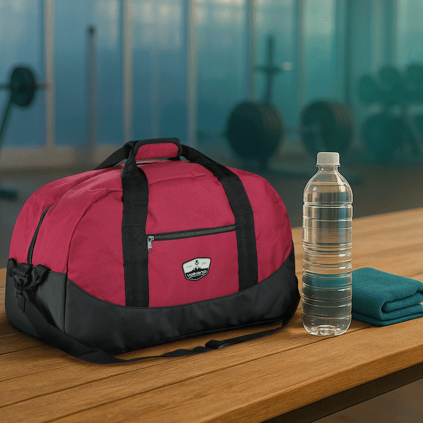Volkano Notties Weekender Duffle 50l - Red/Black