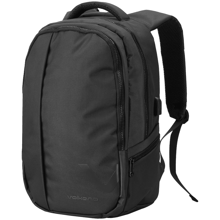 Volkano Midtown 15.6" Laptop Backpack - Black