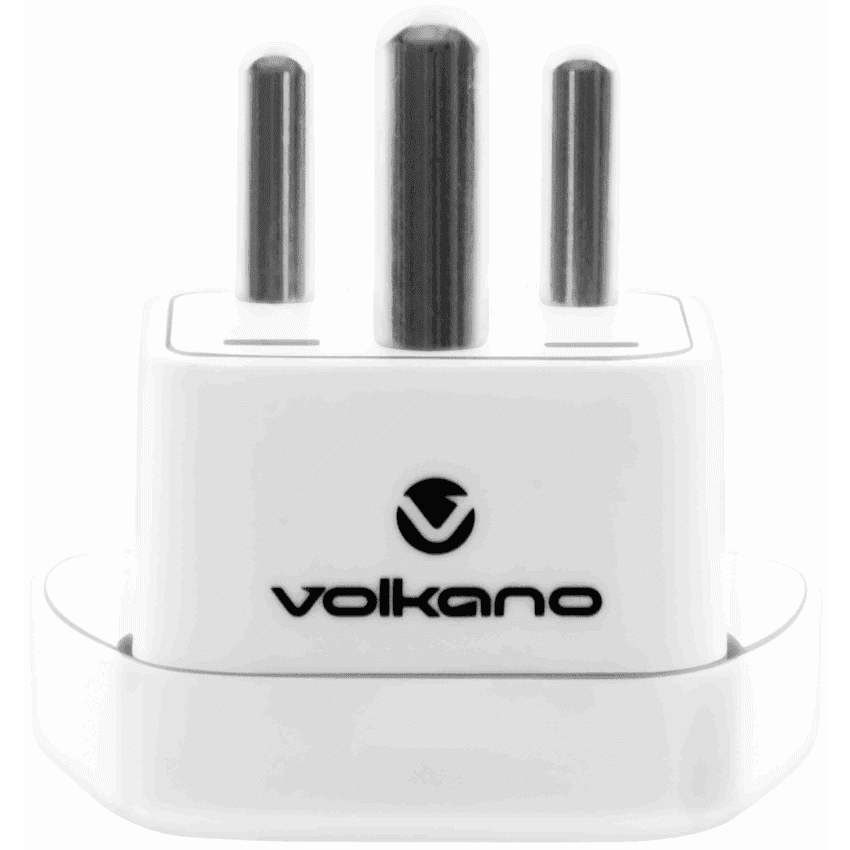 Volkano Traveller SA series travel plug UK/other socket to 15A SA plug