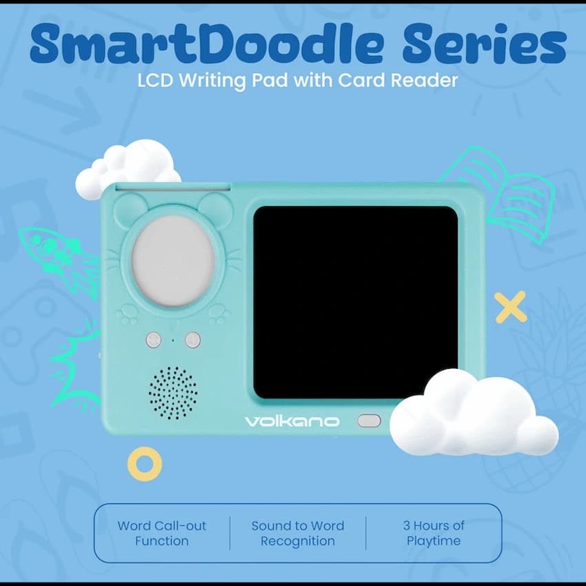 SmartDoodle Series LCD Writing Pad with Card Reader