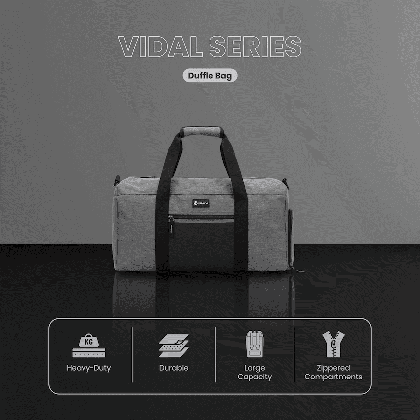 Volkano Vidal 35l Duffle - Grey