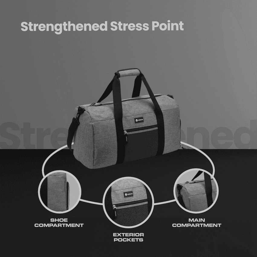 Volkano Vidal 35l Duffle - Grey