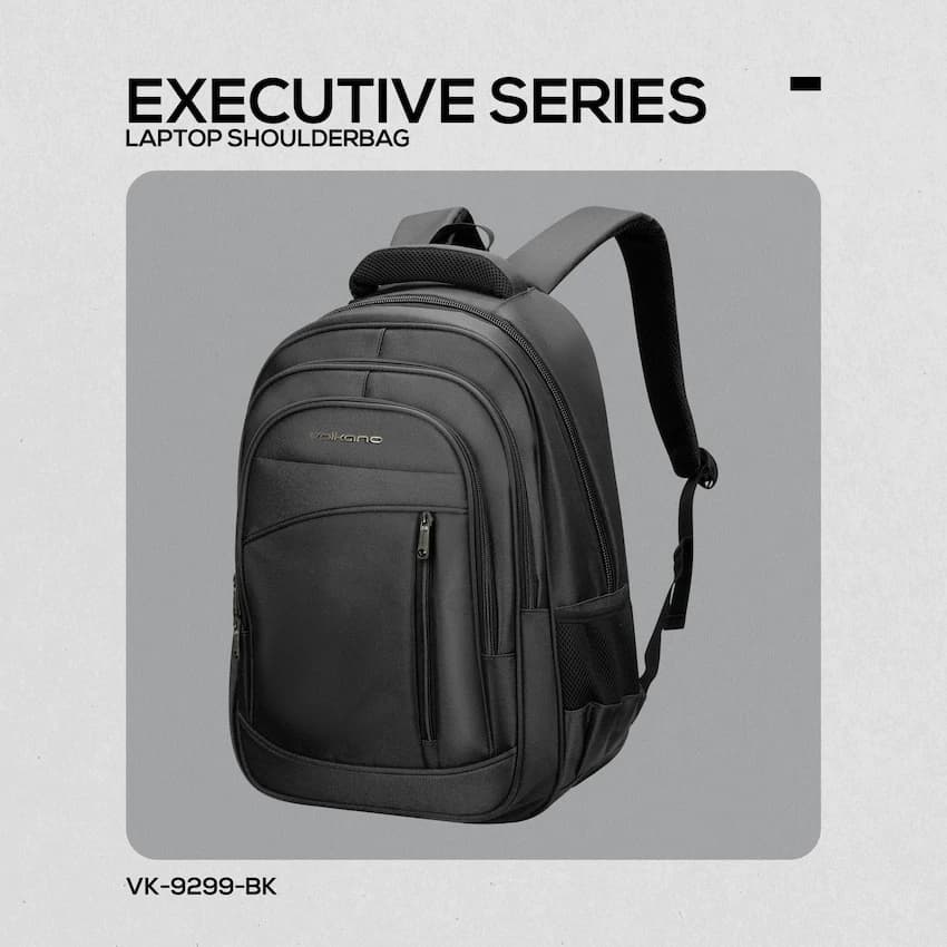 Volkano Spectre 15.6" Laptop Backpack - Black