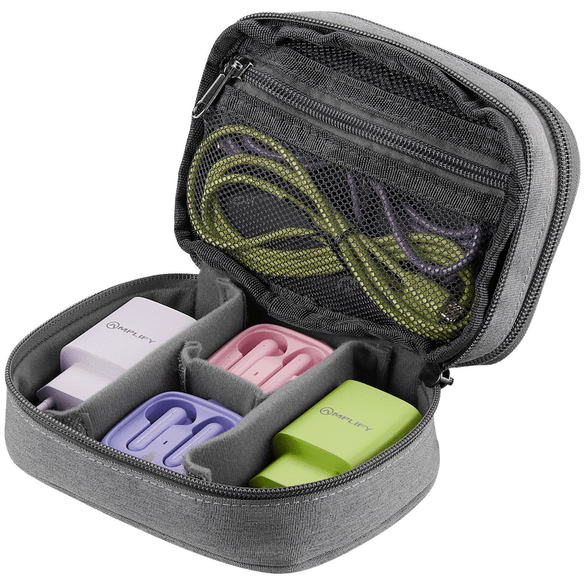 Volkano Cable Organiser Medium Grey