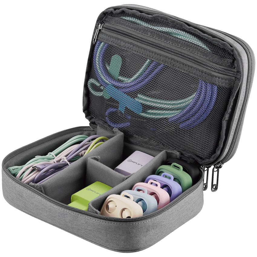 Volkano Cable Organiser Large Grey