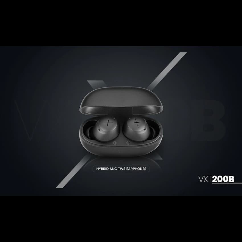 Volkano X VXT200B True Wireless Earphones with Hybrid Active Noise Cancelling
