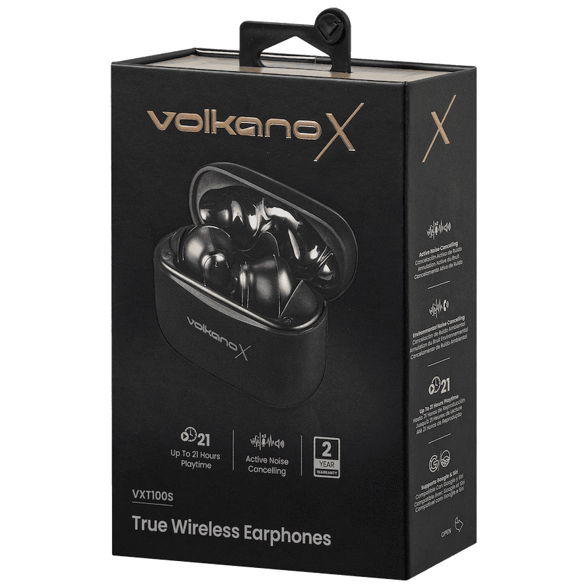 VolkanoX VXT100S TWS Earphones - Black
