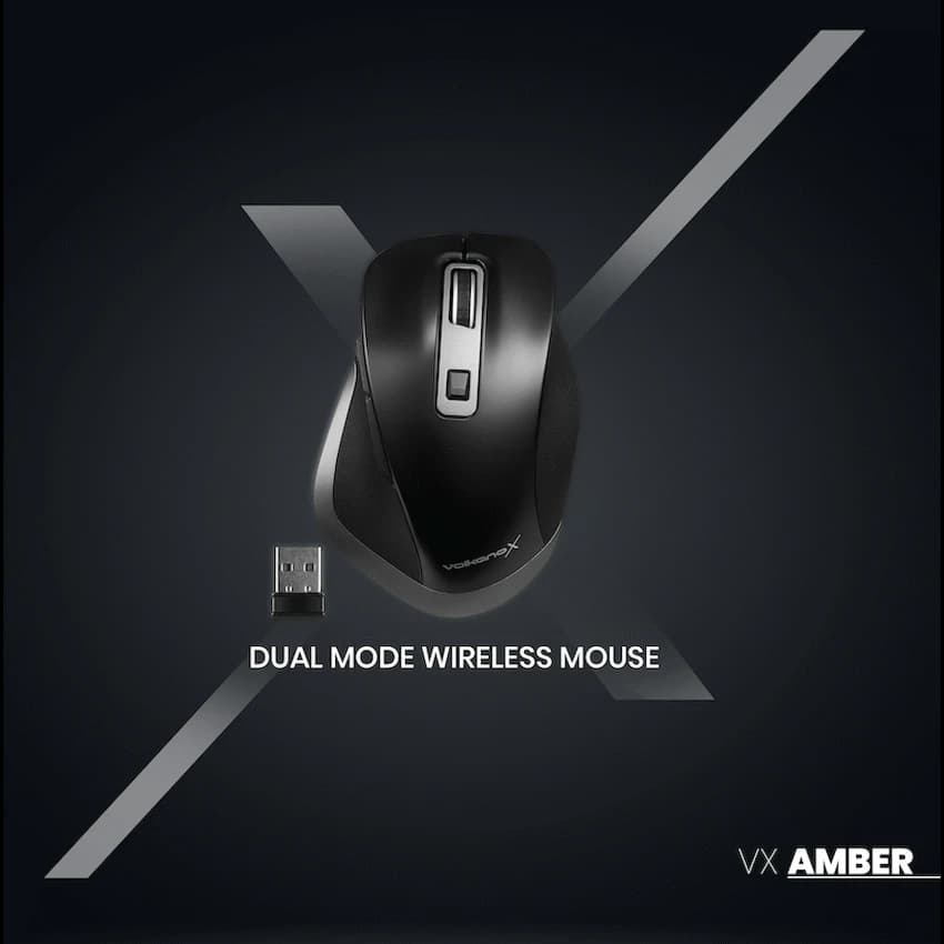 VolkanoX Amber series BT Tri-Mode Rechargeable Mouse