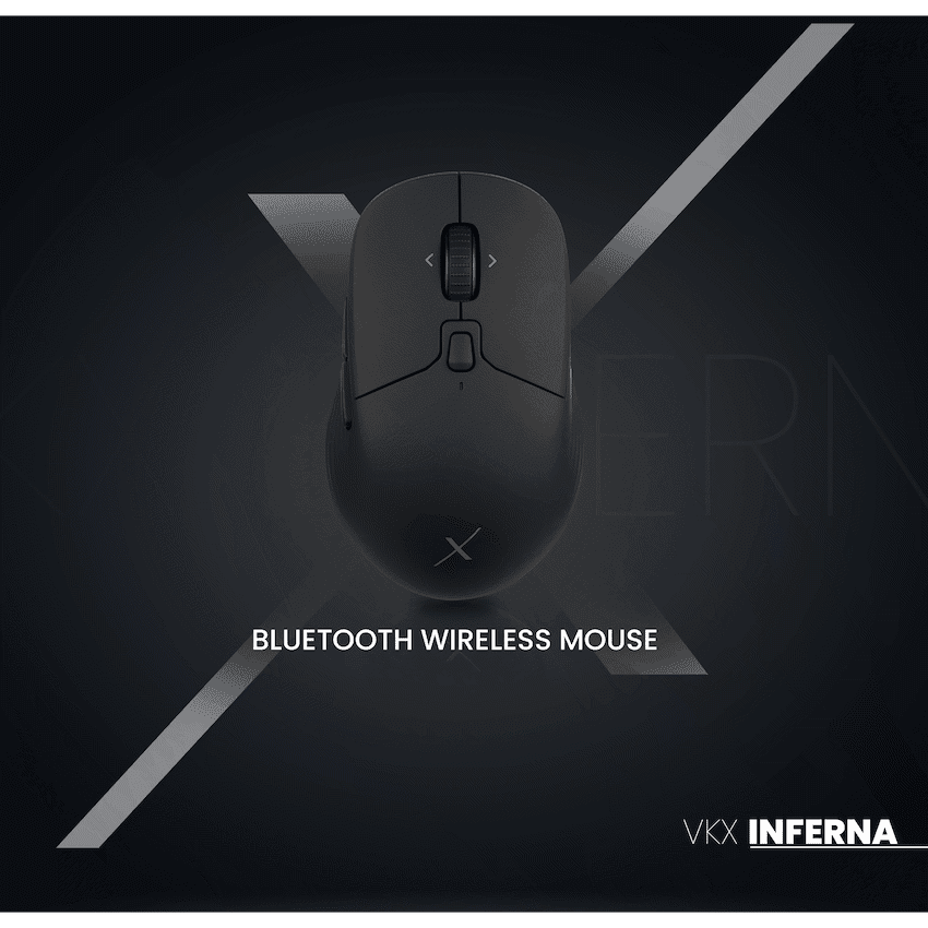VolkanoX Inferna Bluetooth Wireless Mouse - Graphite