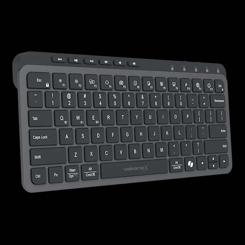 VolkanoX Ember Bluetooth Wireless Keyboard - Graphite