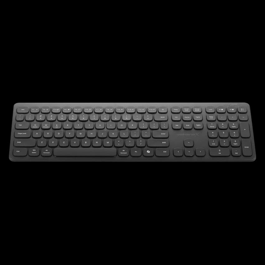 VolkanoX Ignite Bluetooth Wireless Keyboard and Mouse Combo - Graphite