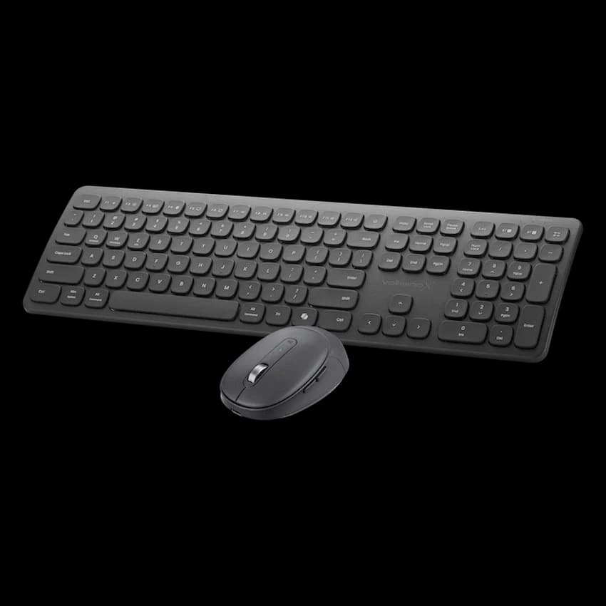 VolkanoX Ignite Bluetooth Wireless Keyboard and Mouse Combo - Graphite