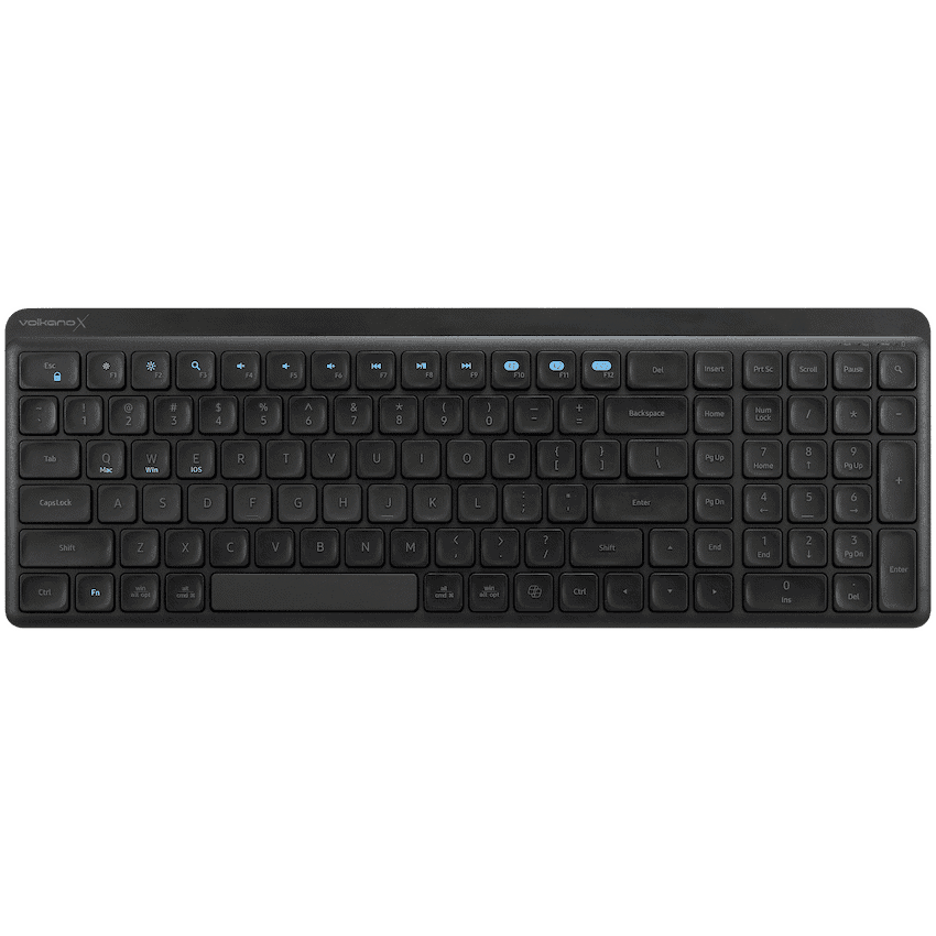 VolkanoX Scorch Bluetooth Wireless Keyboard and Mouse Combo - Graphite