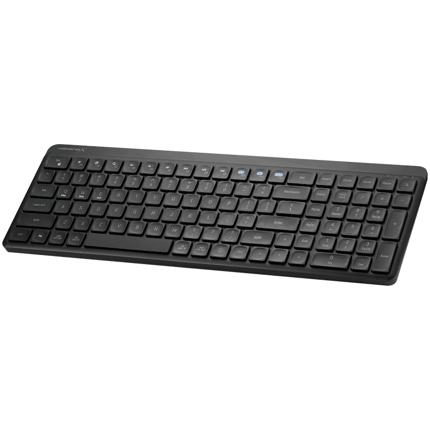 VolkanoX Scorch Bluetooth Wireless Keyboard and Mouse Combo - Graphite